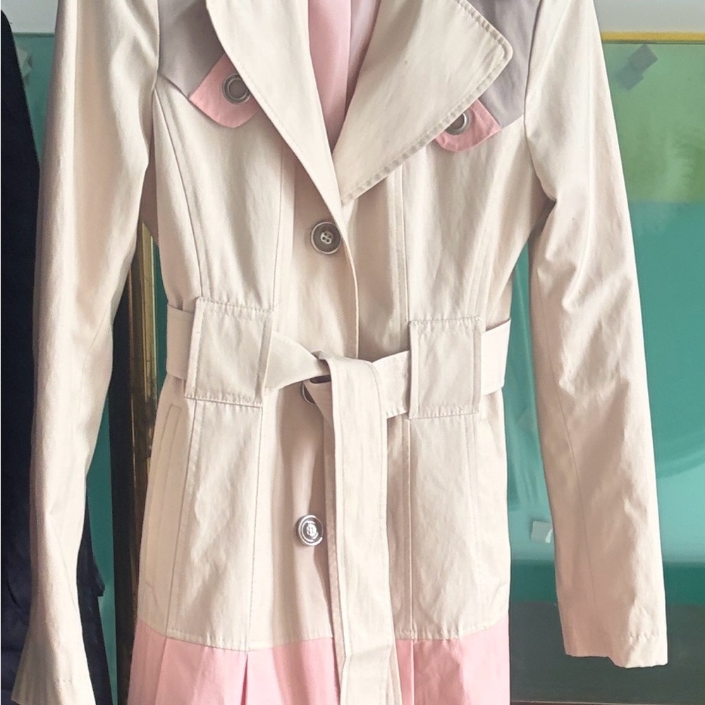 Via Spiga Multicolor Trench Coat